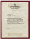 Neil Armstrong Signed Photo & Igor Sikorsky Letter Signed